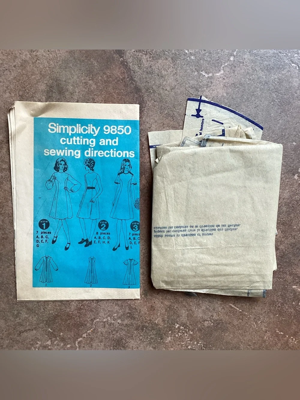 Simplicity vintage sewing